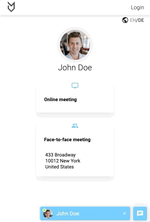 App chat